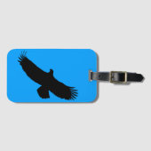 Eagle Flying Personaliseerde uw Bagagelabel (Voorkant (horizontaal))