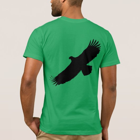 Eagle Flying T-Shirt - Kies Kleur (Achterkant)