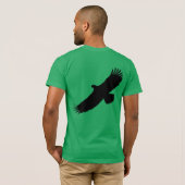 Eagle Flying T-Shirt - Kies Kleur (Achterkant volledig)