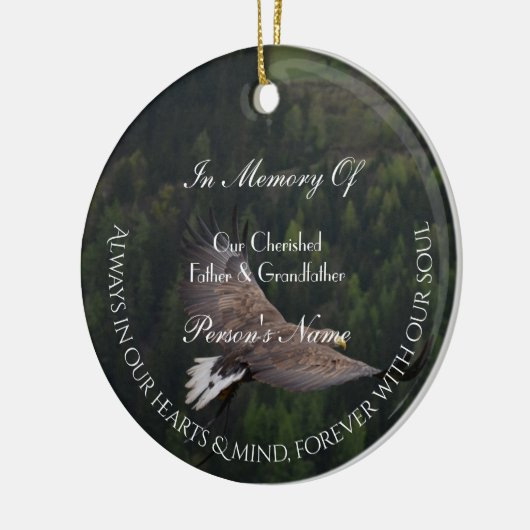 Eagle Flying Tribute Ornament van HAMbyWG (Links)