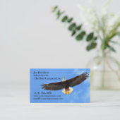 Eagle Flying Visitekaartje (Staand voorkant)