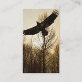 EAGLE & FOREST Bedrijfs- of profielkaart Visitekaartje (Achterkant)