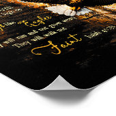 Eagle Forest They Will Soar High On Wings Jesus Is Poster (Hoek)