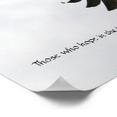 Eagle Foto met Bijbelversie Poster (Hoek)