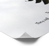 Eagle Foto met Bijbelversie Poster (Hoek)