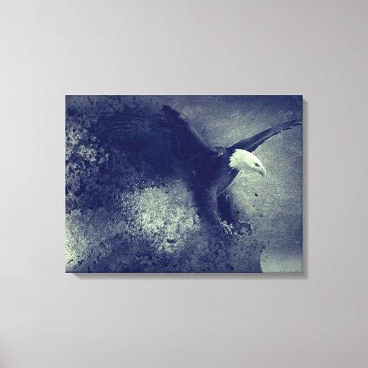 Eagle Freedom Canvas Afdruk (Voorkant)