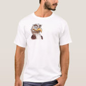 Eagle Funny cartoon afbeelding T-shirt (Voorkant)