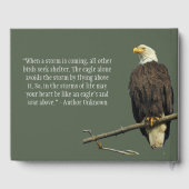 Eagle gastenboek (Achterkant)