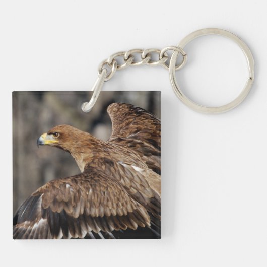 Eagle - Gefeliciteerd -  - Keepslag Sleutelhanger (Achterkant)