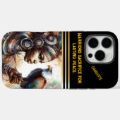 Eagle-geklede krijger koningin van kracht Case-Mate iPhone case (Achterkant (horizontaal))