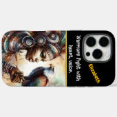 Eagle-geklede krijger koningin van kracht Case-Mate iPhone case (Achterkant (horizontaal))
