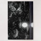 Eagle gemaakt van de sterren 's nachts. legpuzzel (Verticaal)