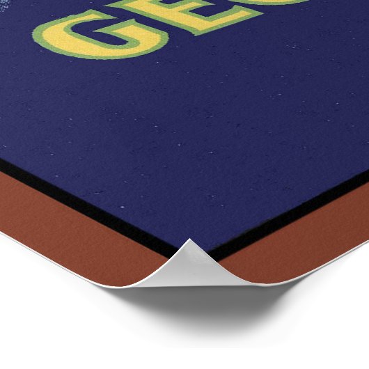 Eagle Georgia Peaches Poster (Hoek)