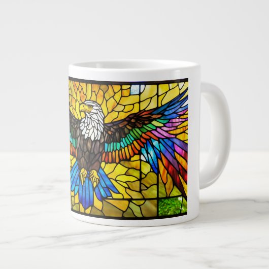 Eagle geprinte koffie mok (Voorkant rechts)