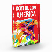 Eagle God Bless America Fotoblokken (Links)
