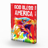 Eagle God Bless America Fotoblokken (Rechts)