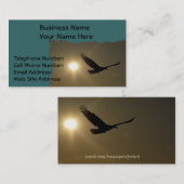 EAGLE & GOLDEN ZONLICHT VISITEKAARTJES (Voorkant / Achterkant)