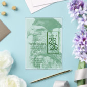 Eagle Graduation Announcement Acrylic Invitation Acryl Uitnodigingen (Insitu (Huwelijk))