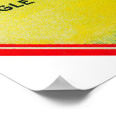 Eagle Grapes LabelNorth East, PA Poster (Hoek)