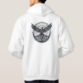 Eagle Graphic Custom Pullover Hoodie (Achterkant)
