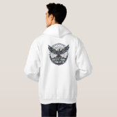 Eagle Graphic Custom Pullover Hoodie (Achterkant volledig)
