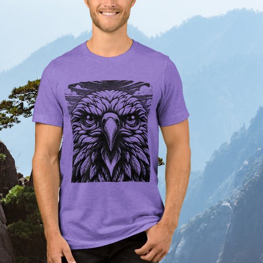 Eagle Graphic T-Shirt Tri-Blend Shirt