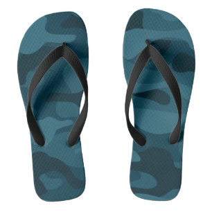 Eagle Green Monocolor Camo Teenslippers
