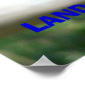 Eagle, GROND VRIJ WEGENS DE REM Poster (Hoek)