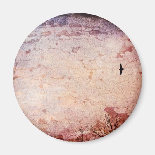 Eagle Grunge Magneet (Voorkant)