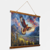 Eagle Hangend Wandkleed (Gebogen)