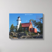 Eagle Harbor Lighthouse canvas afdruk (Voorkant)