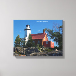 Eagle Harbor Lighthouse canvas afdruk