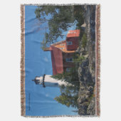 Eagle Harbor Lighthouse goot deken (Voorkant Verticaal)