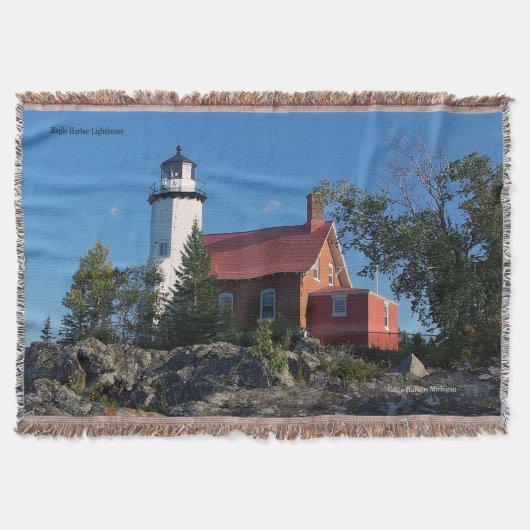 Eagle Harbor Lighthouse goot deken (Voorkant)