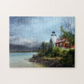 Eagle Harbor Lighthouse Legpuzzel (Horizontaal)