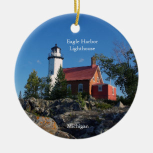 Eagle Harbor Lighthouse ornament