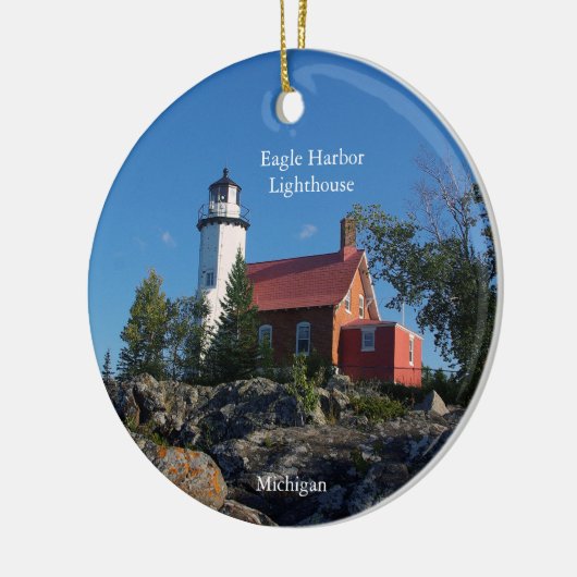 Eagle Harbor Lighthouse ornament (Links)