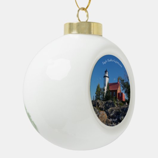 Eagle Harbor Lighthouse ornament (Links)