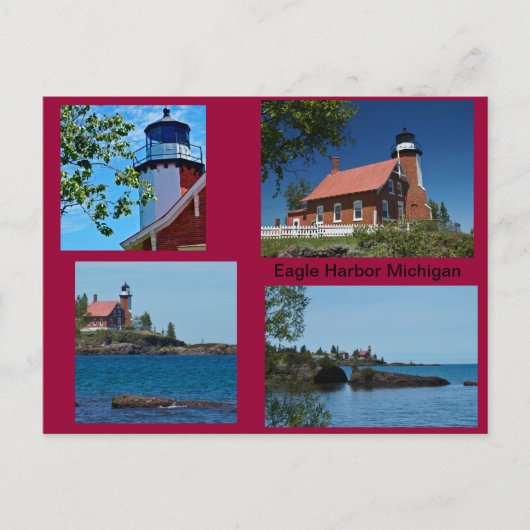 Eagle Harbour Briefkaart (Voorkant)