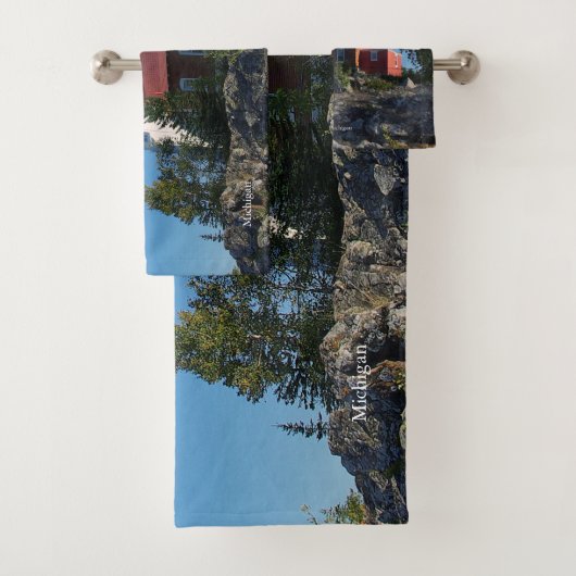 Eagle Harbour-handdoekset Bad Handdoek (Insitu)