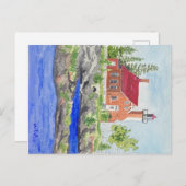 Eagle Harbour Lighthouse briefkaart (Voorkant / Achterkant)
