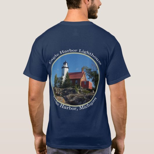 Eagle Harbour Lighthouse shirt (Achterkant)