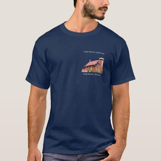 Eagle Harbour Lighthouse shirt (Voorkant)