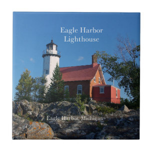Eagle Harbour Lighthouse tile Tegeltje