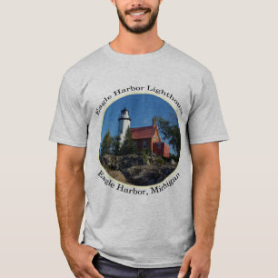 Eagle Harbour shirt van het ovaal vuurtoren