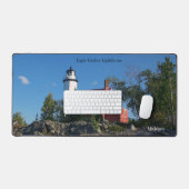 Eagle Harbour Vuurtoren balie mat (Keyboard & Muis)