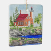 Eagle Harbour vuurtoren ornament (Rechts)