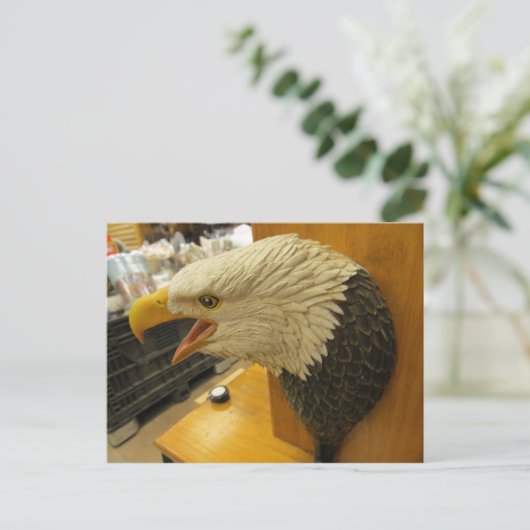 Eagle Head Briefkaart (Staand voorkant)