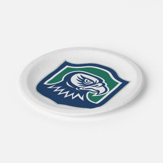 Eagle Head Crest Papieren Bordje (Gekanteld)