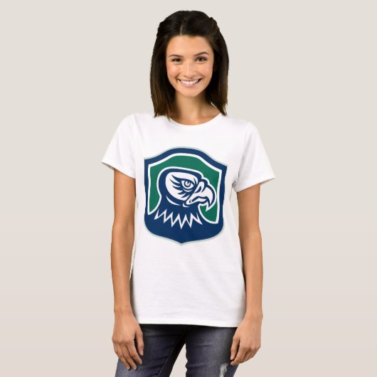 Eagle Head Crest T-shirt (Voorkant volledig)